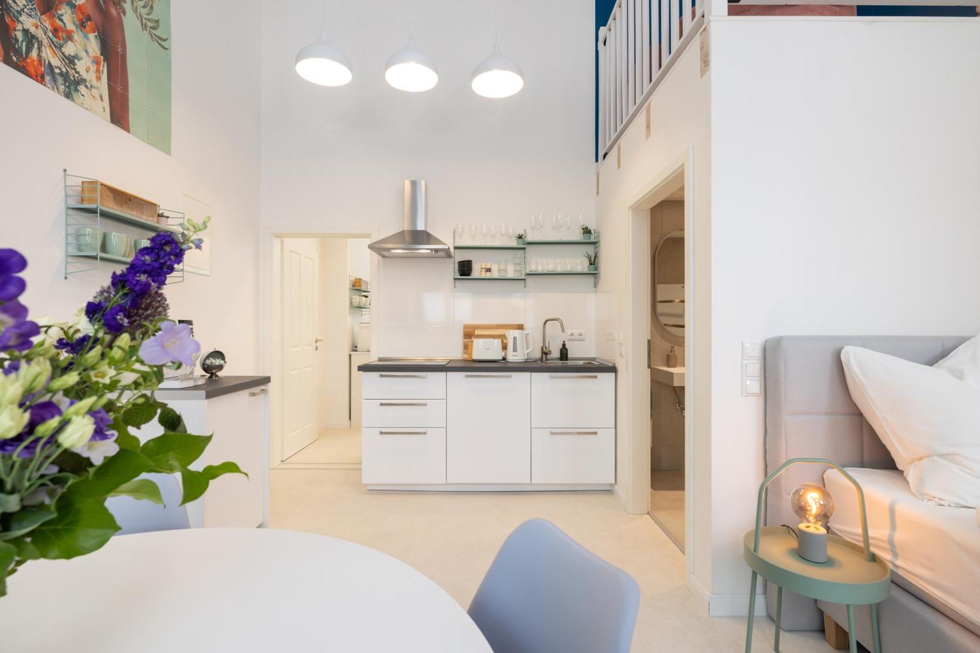 ברלין Great 2-Room Loft With 2 Bathrooms And 2 Kitchen מראה חיצוני תמונה